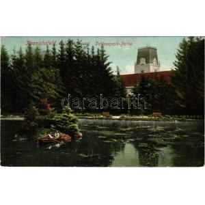 1911 Race, Kranichsfeld; Schlosspark-Partie / castle park