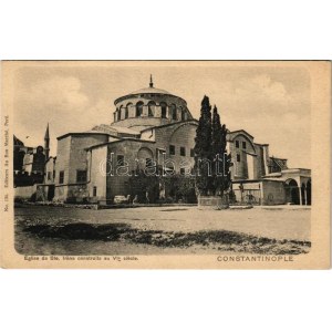 Constantinople, Istanbul; Eglise de Ste. Irene construite au Vle siecle / church