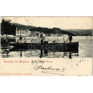 1904 Constantinople, Istanbul; Souvenir de Bosphore, Beycos / Bosphorus, Beykoz, steamship