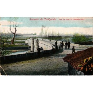 1910 Trabzon, Trebizond; Vue du pont de Deirmen-déré / bridge (EK)