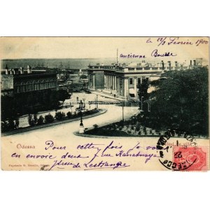 1900 Odesa, Odessa; Hotel de ville / town hall. TCV card