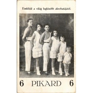 Pikard 6 - Emlékül a világ legkisebb akrobatájától, cirkuszi akrobaták / Hungarian circus acrobats (fl...