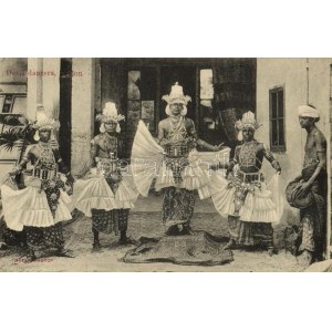 Ceylon, Sri Lanka; Devil dancers, folklore. Skeen-Photo (fl)