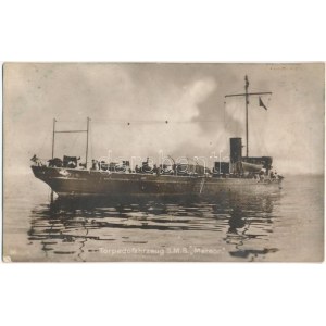 SMS Meteor az Osztrák-Magyar Monarchia Meteor-osztályú torpedóhajója (őrhajója) / K.u.K. Kriegsmarine Torpedofahrzeug ...