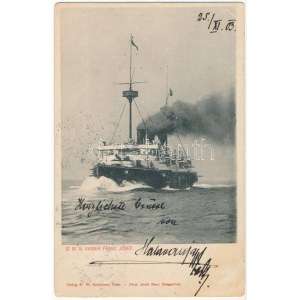 1903 SMS Kaiser Franz Joseph I, a K.u.K. haditengerészet Ferenc József-osztályú védett cirkálója / K.u.K...