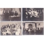 1915 Budapest IX. Gyáli úti honvéd helyőrségi kórház, életképek ápolónőkkel, sérült katonákkal és orvosokkal...
