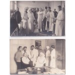 1915 Budapest IX. Gyáli úti honvéd helyőrségi kórház, életképek ápolónőkkel, sérült katonákkal és orvosokkal...