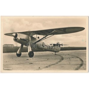 1938 Unsere Luftwaffe. Fotokarten Horn Nr. 2445 A / Német karonai repülőgép ...