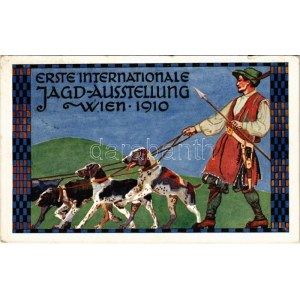 1910 Vienna, Wien, Bécs; I. Internationale Jagd Ausstellung / I. Nemzetközi Vadászati Kiállítás ...