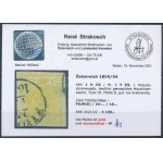 1850 1kr HP III citromsárga / lemon FIU(ME) Certificate: Strakosch