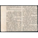 1865 Hírlapbélyeg óriási szélekkel kis címszalag darabon, Kolozsvári Közlöny teljes újságon MAROS VÁSÁRHELY...