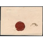 ~1866 2kr + 3kr levélen / on cover OEDENBURG - Kassa. Certificate: Briefmarkenprüfstelle Basel