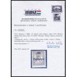 Baranya I. 1919 Zita 40f antikva felülnyomással / Mi 38 with antiqua numbers. Certificate: Bodor
