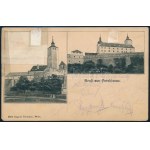 Nyugat-Magyarország II. 1921 Arató 5f és 60f fraknói képeslapon. Itt is Erdélyért harcolunk, egy felkelő tábori örsön...