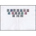 Román megszállás Magyarországon 1919 16 klf bélyeg / 16 different stamps. Certificate: Bodor