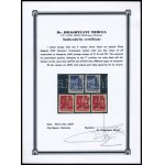 Zilah I. 1945 5 db bélyeg / 5 stamps. Certificate: Dragoteanu (66.000)