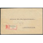 1946 (26. díjszabás) Ajánlott levél 10 x 10 ezer AP + 4 x 50 ezer AP bérmentesítéssel ...