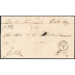 1856 Ex offo BERNSTEIN - Güns