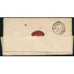 1858 3kr levélen / on cover LIPTÓ ST. MIKLÓS - Gros Selmetz