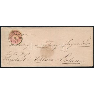 1865 5kr levélen / on cover GÖDÖLLŐ - Orlau