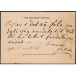 1870 2kr díjjegyes levelezőlap / PS-card NAGY BÁROD (Gudlin 350 p)