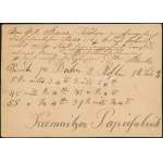 1873 2kr díjjegyes levelezőlap / PS-card KÖRMÖCZBÁNYA