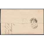 1874 Réznyomat 5kr levélen / on cover BREZNÓBÁNYA - Pest