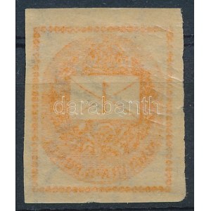 1899 Hírlapbélyeg gépszínátnyomattal és csillagvízjellel ...