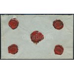 1881 Pénzes levél / Insured cover BÖLCSKE