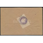 1916 Ajánlott levél 6 bélyeges bérmentesítéssel Ausztriába / Registered cover to Austria