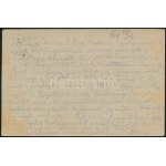 1914 Tábori posta levelezőlap / Field postcard BAHNHOFKOMMANDO PODGORZE-BONARKA