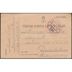 1916 Tábori posta levelezőlap / Field postcard S.M.S. SZAMOS
