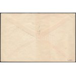 1919 Ajánlott expressz helyi Temesvár levél egy bélyeges bérmentesítéssel / Registered express cover. Signed...