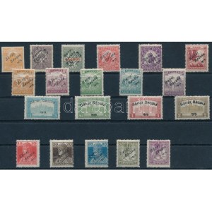 Bánát-Bácska 1919 20 klf bélyeg. Signed: Bodor