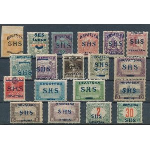 SHS 1918 19 klf bélyeg. Signed: Bodor