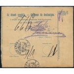 1922 Csomagszállító 8K bérmentesítéssel / Parcel card