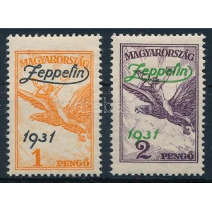 1931 Zeppelin sor (12.000) / Mi 478-479