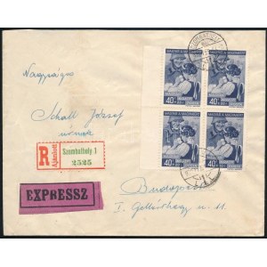 1939 Ajánlott expressz levél / Registered express cover