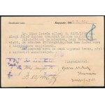 1946 (15. díjszabás) Ajánlott levelezőlap 4 db bélyeggel / Registered postcard with 4 stamps