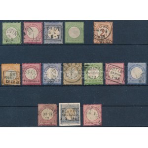 Deutsches Reich kis klasszikus tétel (vegyes minőség) / small classic lot (mixed quality)