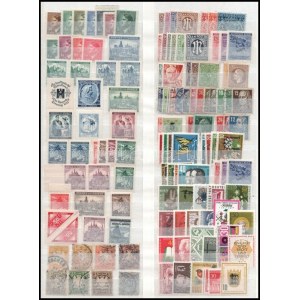 Németország 160 db bélyeg, közte sorok, 4 db blokk és 14 db küldemény / Germany: 160 stamps, 4 blocks, 14 covers...