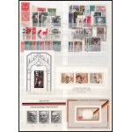 Németország 160 db bélyeg, közte sorok, 4 db blokk és 14 db küldemény / Germany: 160 stamps, 4 blocks, 14 covers...