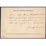1871 2kr díjjegyes levelezőlap / PS-card NISKO - WIEN
