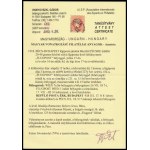 1918 július 17. Légi levél Bécsből Pécsre, ritka útirány! / Airmail cover from Vienna to Hungary. Certificate...