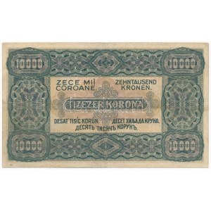 1923. 10.000K Magyar Pénzjegynyomda Rt. jelöléssel, C141 012484 T:III / Hungary 1923. 10.000 Korona ...