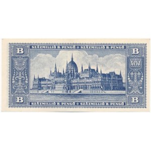 1946. 100.000.000BP T:I / Hungary 1946. 100.000.000 Billion Pengő C:UNC Adamo P38