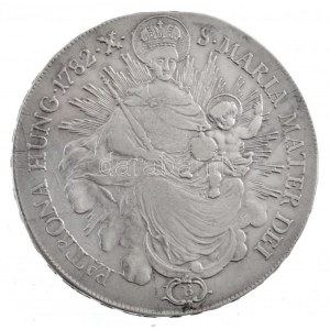 1782B Tallér Ag II. József Körmöcbánya (28,02g) T:2,2- / Hungary 1782B Thaler Ag Joseph II Kremnitz (28,02g) C:XF...