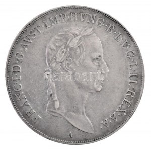 1830A Tallér Ag I. Ferenc Bécs (27,94g) T:2,2- kis ph., juszt. / Hungary 1830A Thaler Ag Franz I Vienna (27,94g) C...