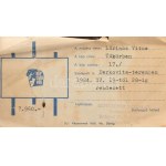 Lőrincz Vitus (1933-): Tükörben. Tűzzománc. Jelzett...