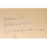 Rubint Ábrahám Péter (1958-): Csakazértis 9. Olaj, vászon, jelzett, hátoldalán autográf felirattal, 100×100 cm...